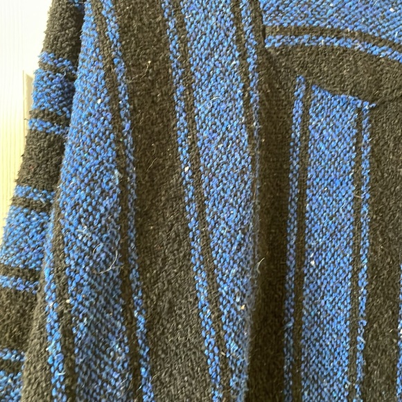 Blue and black baja hoodie surfer stoner skater - Picture 2 of 5